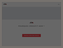 Tablet Screenshot of crossfitadm.com